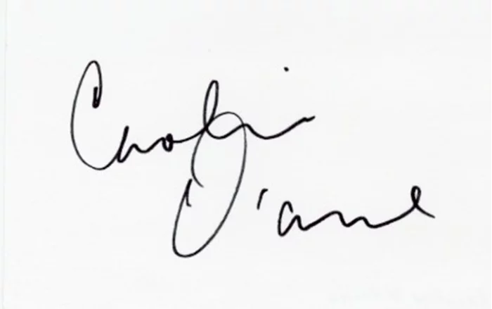 Caroline D'Amore autograph