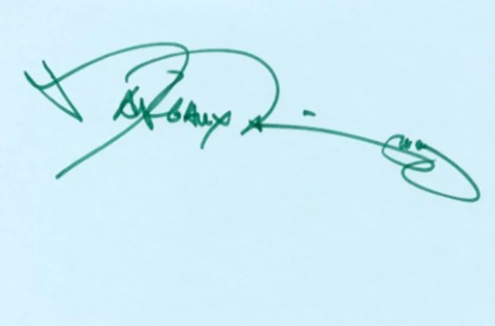 Margaux Hemingway autograph