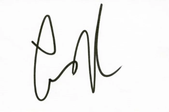 Anna Kournikova autograph