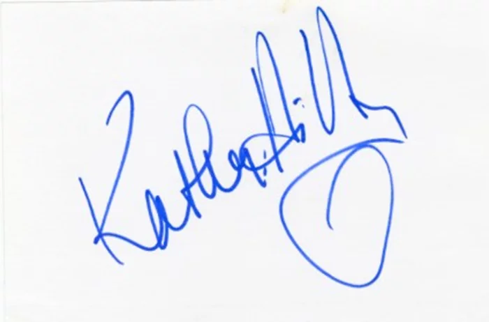 Kathy Hilton autograph