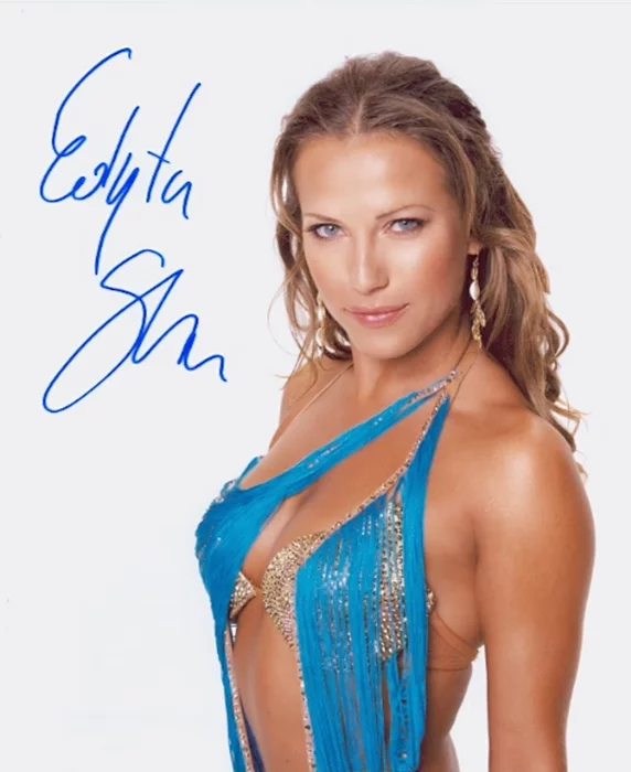 Edyta Sliwinska autograph