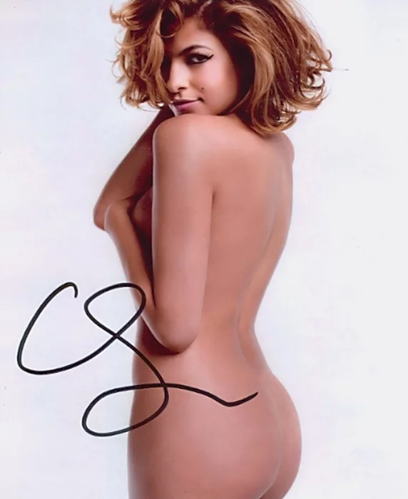 Eva Mendes autograph