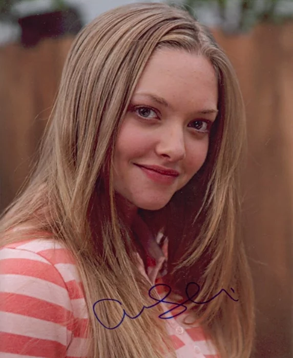 Amanda Seyfried autograph