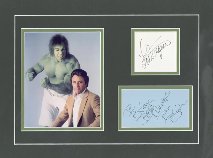 The Incredible Hulk autograph