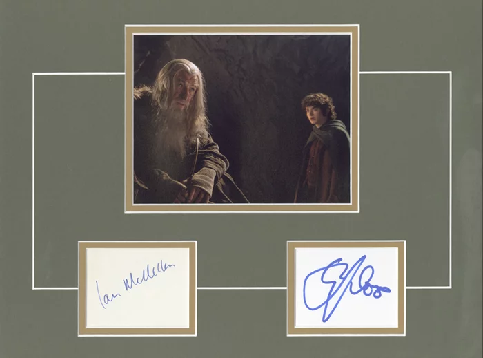 Lord of the Rings autograph
