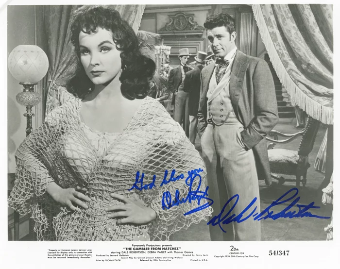 The Gambler From Natchez autograph