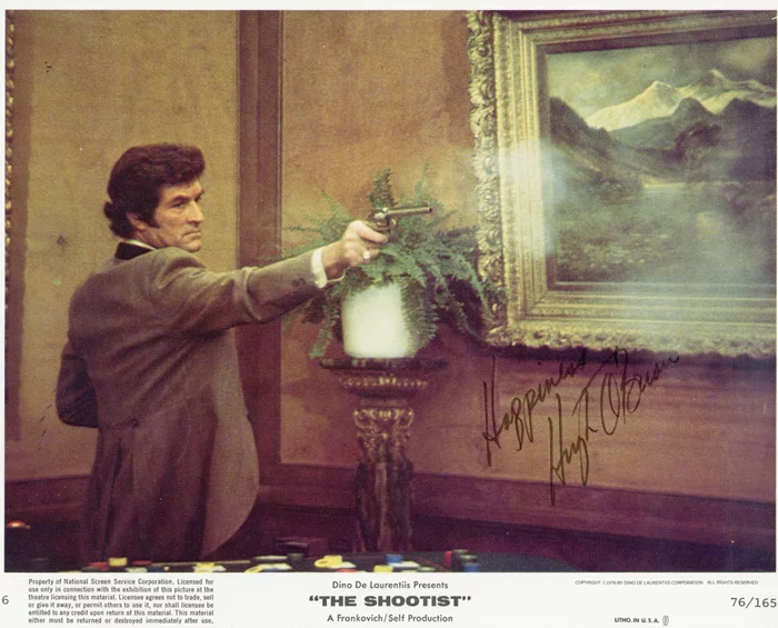 Hugh O'Brian autograph