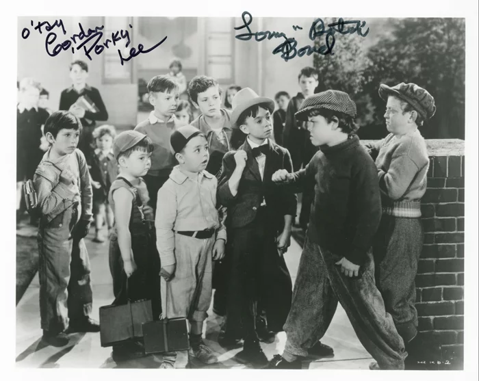 Our Gang autograph