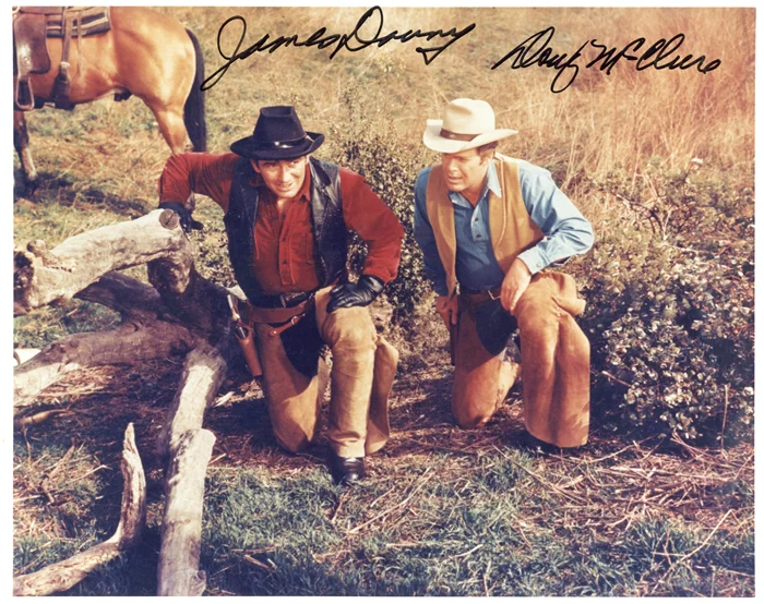 The Virginian autograph