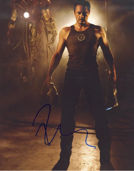 Robert Downey Jr. autograph