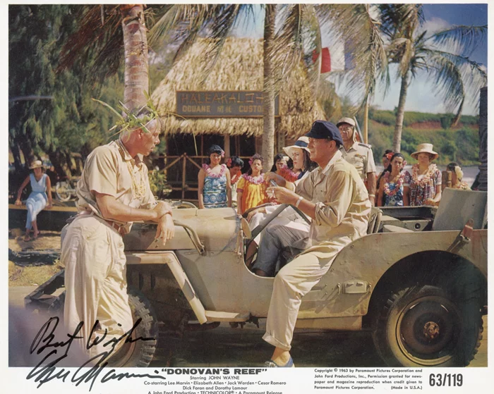 Lee Marvin autograph