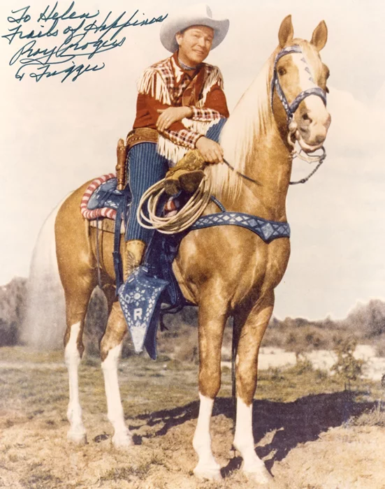 Roy Rogers autograph