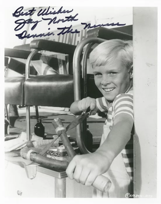 Jay North autograph