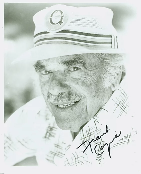 Frank Capra autograph