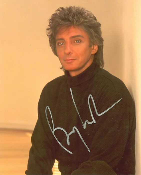 Barry Manilow autograph