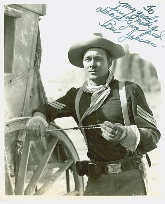Ben Johnson autograph