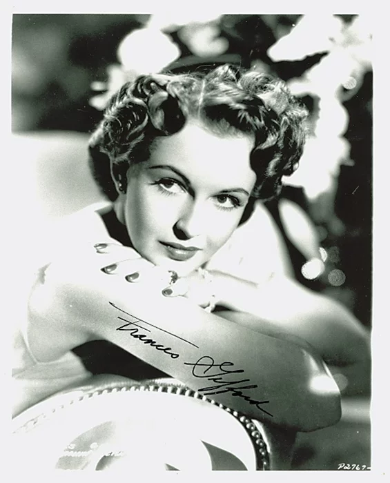 Frances Gifford autograph