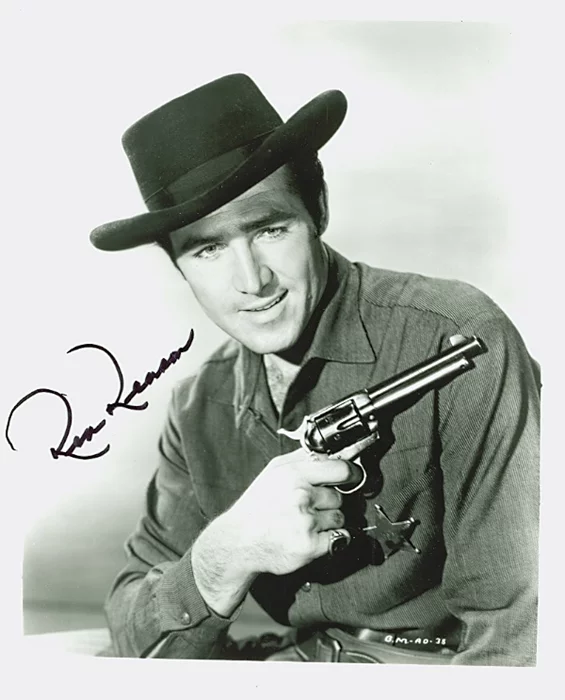 Rex Reason autograph