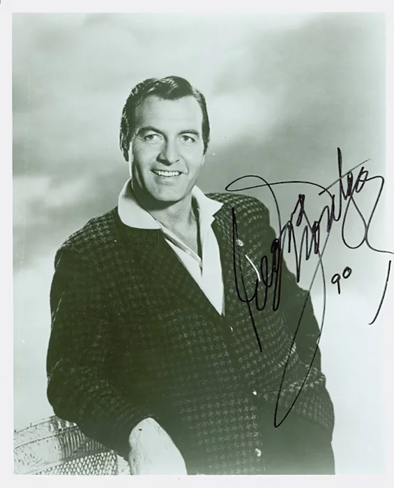 George Montgomery autograph