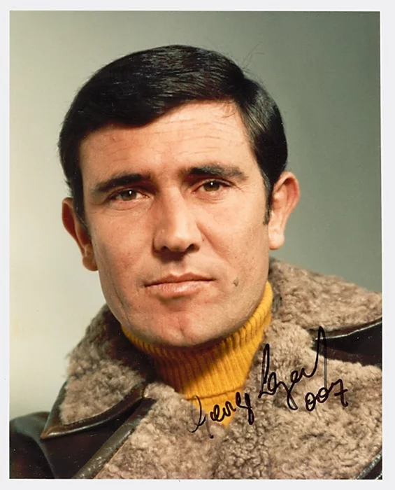George Lazenby autograph