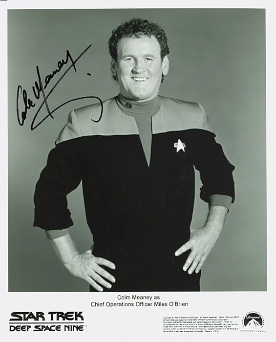 Colm Meaney autograph