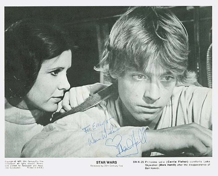Mark Hamill autograph