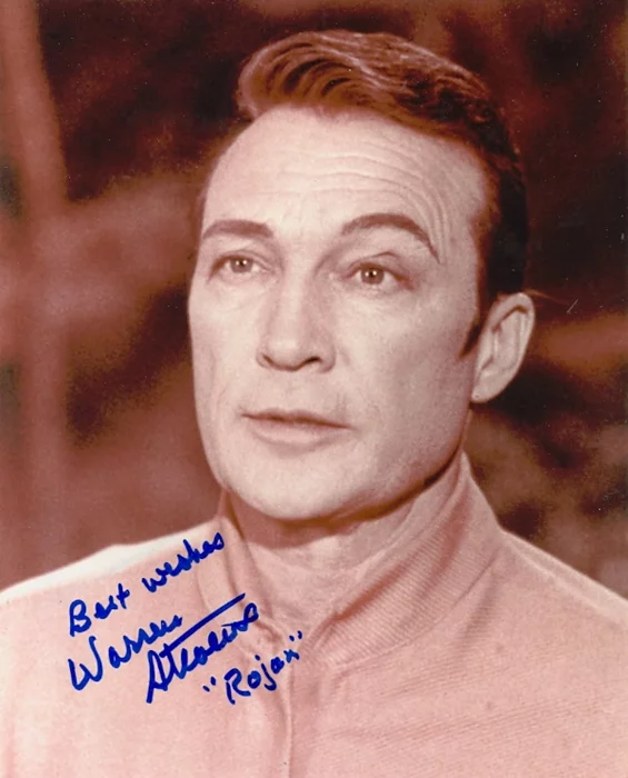 Warren Stevens autograph