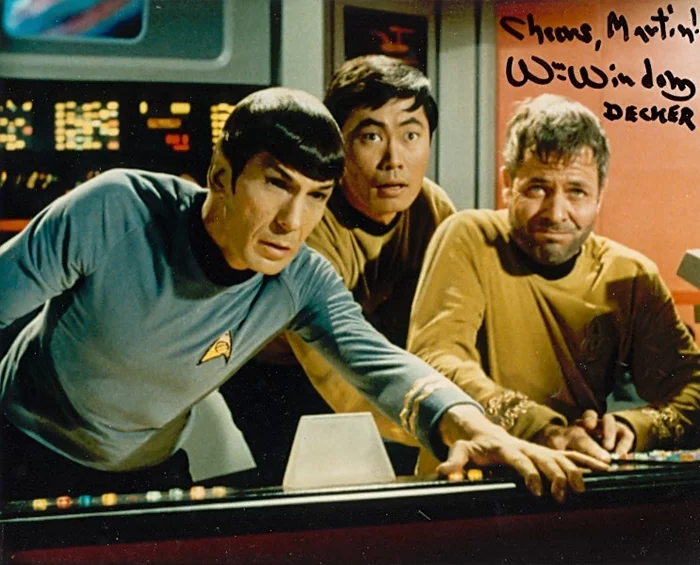 William Windom autograph