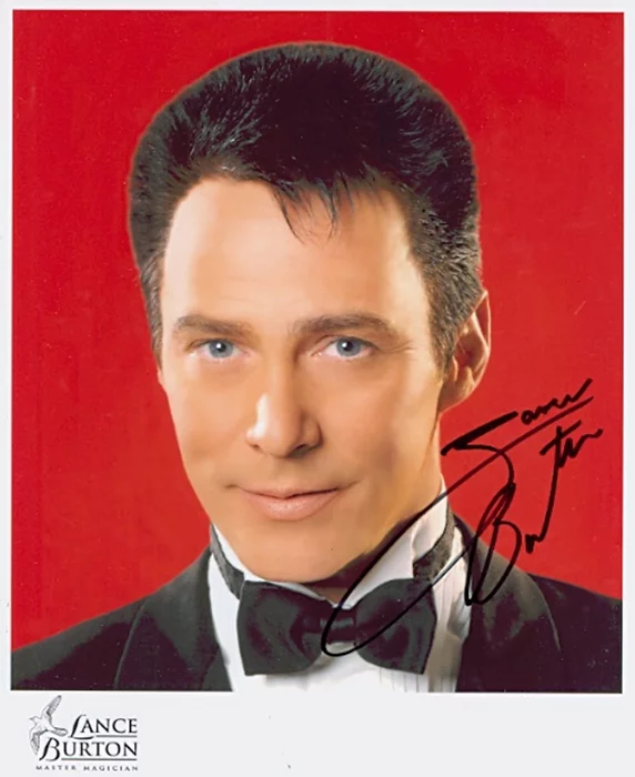 Lance Burton autograph