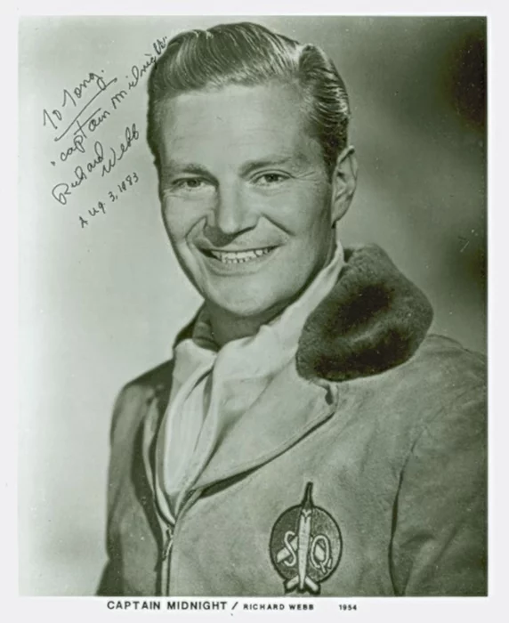 Richard Webb autograph