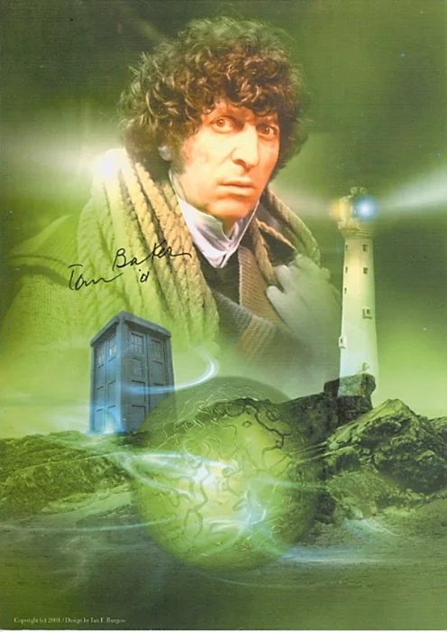 Tom Baker autograph