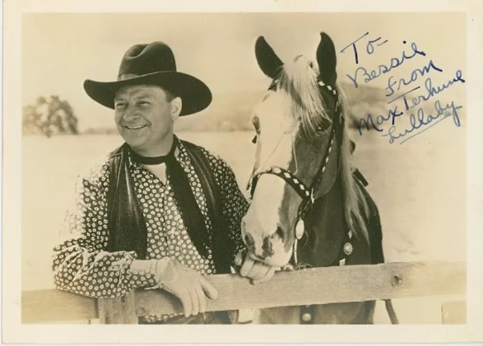 Max Terhune autograph