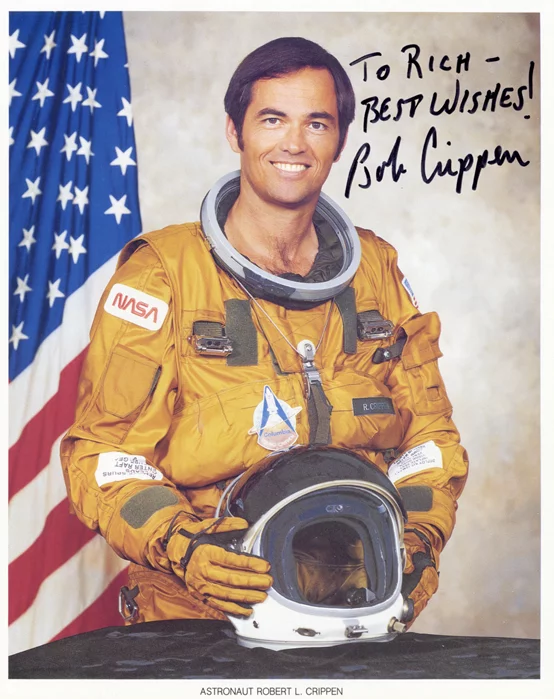 Bob Crippen autograph