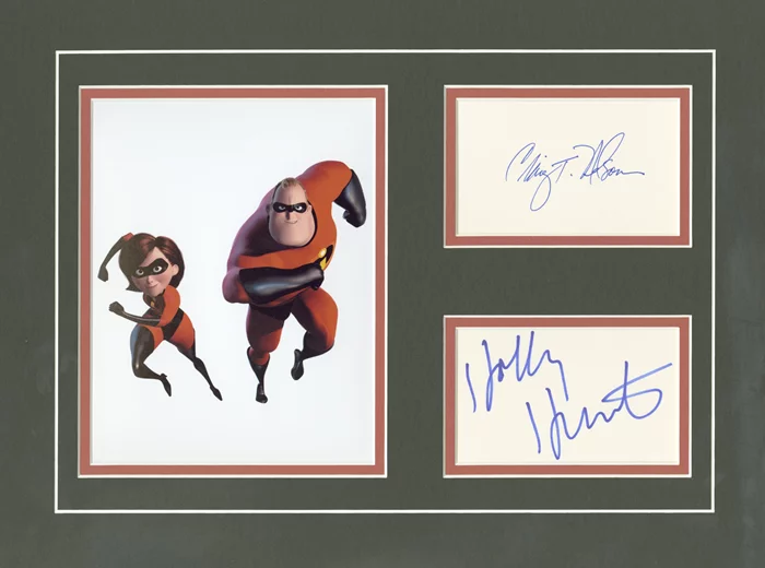 The Incredibles autograph