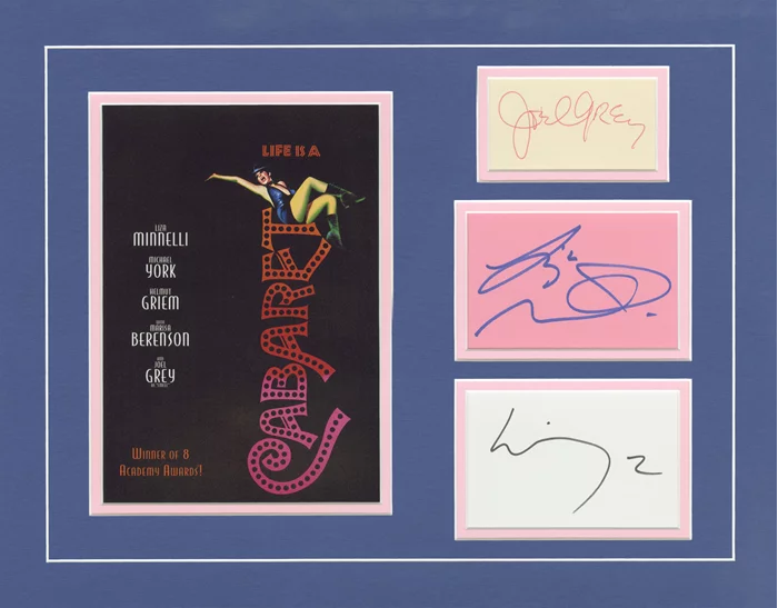 Cabaret autograph