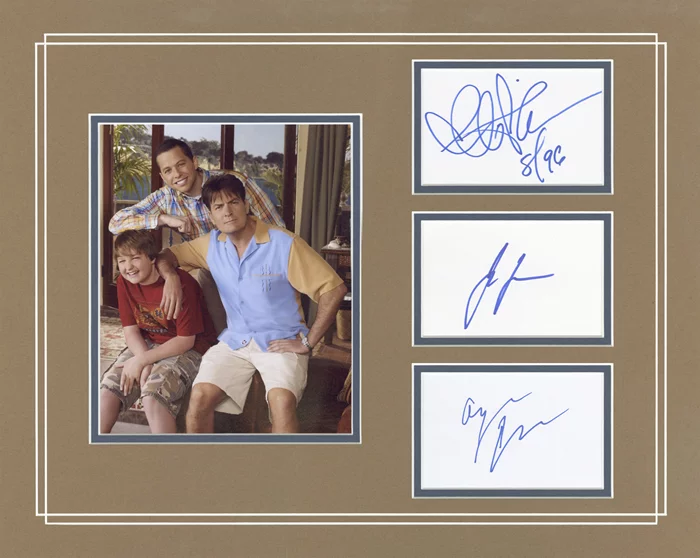 Two and A Half Men autograph