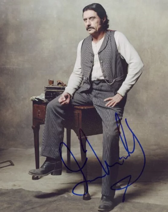 Ian McShane autograph