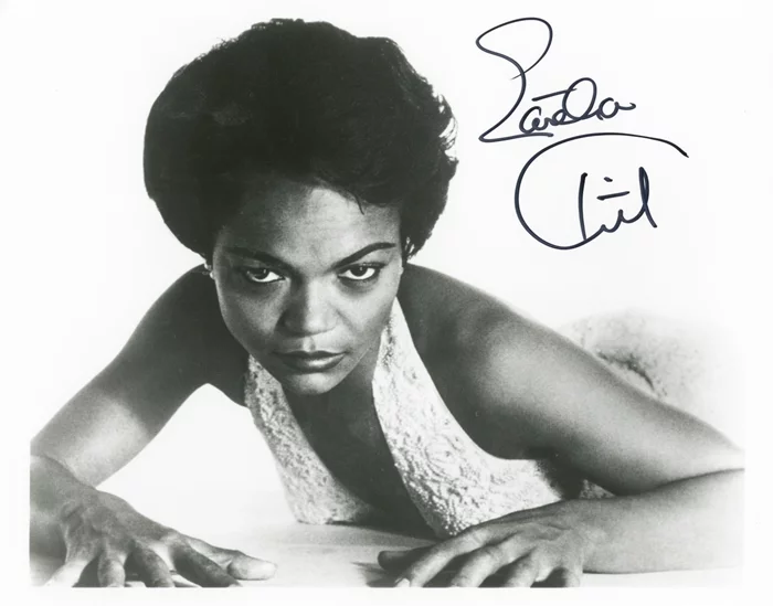 Eartha Kitt autograph