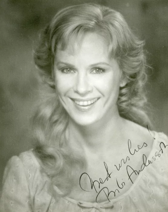 Bibi Andersson autograph