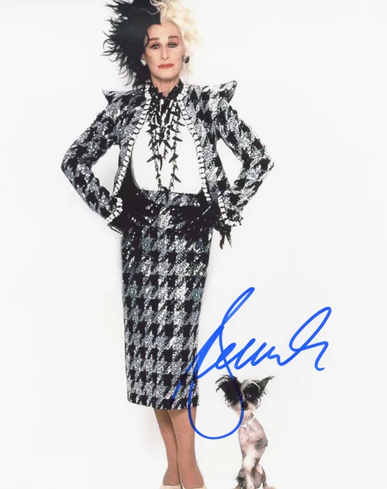 Glenn Close autograph