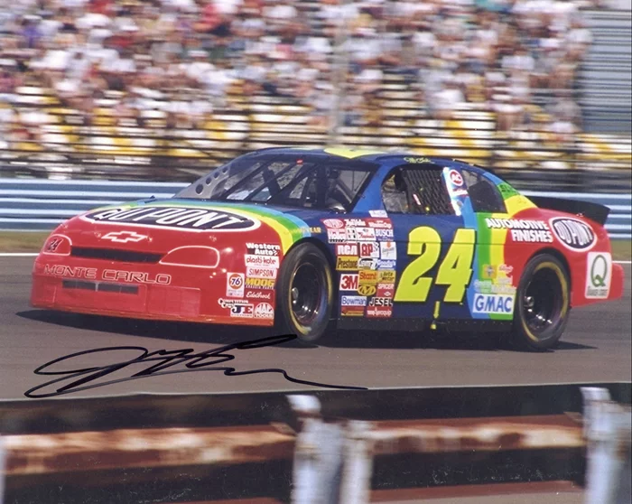 Jeff Gordon autograph