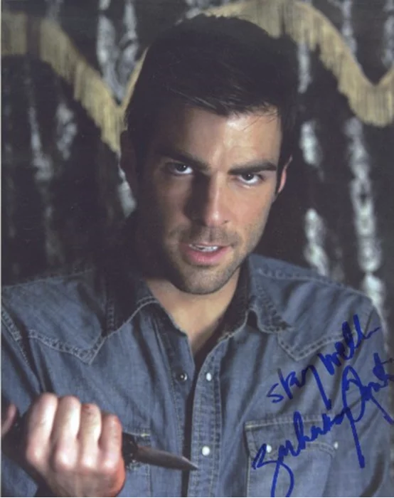 Zachary Quinto autograph