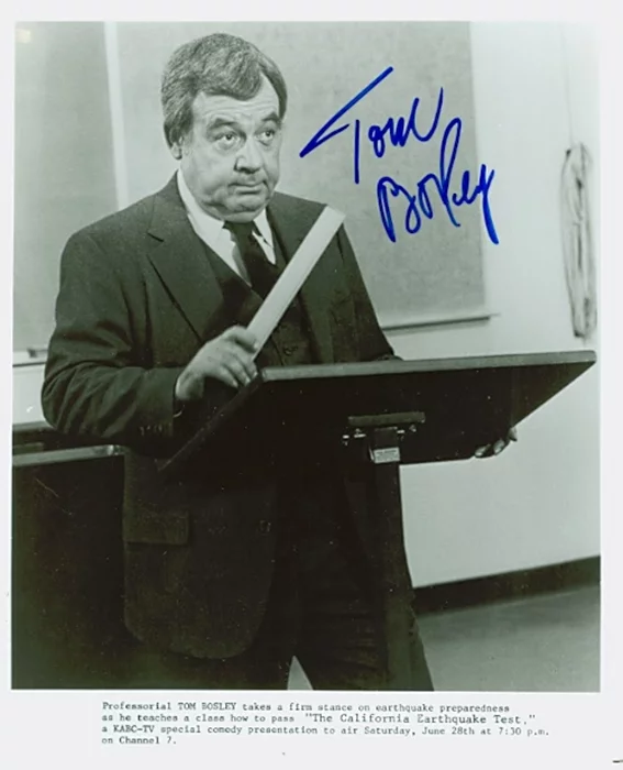 Tom Bosley autograph