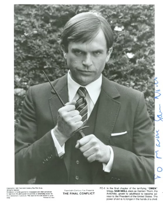 Sam Neill autograph