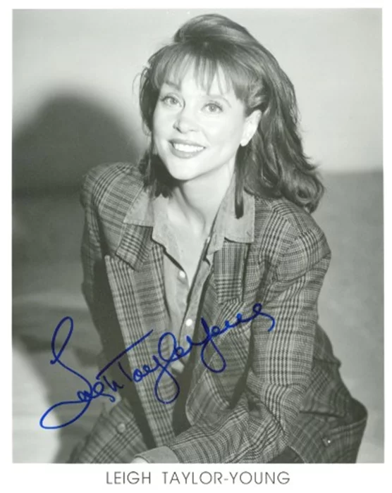 Leigh Taylor Young autograph
