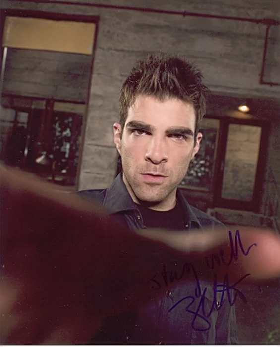 Zachary Quinto autograph