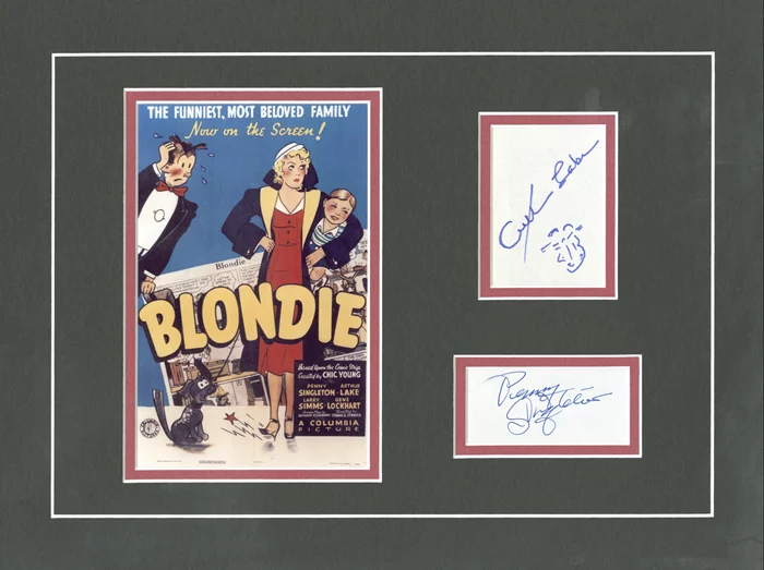 Blondie autograph