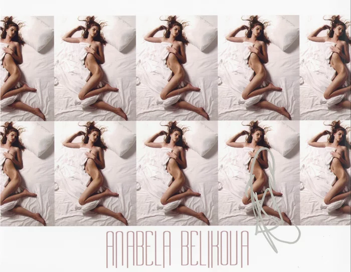Anabela Belikova autograph