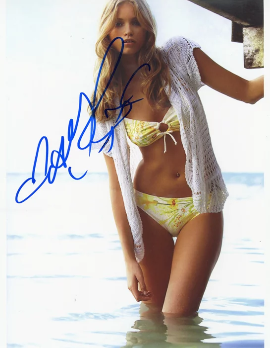Abbey Lee autograph