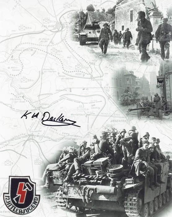 Karl Heinz Decker autograph